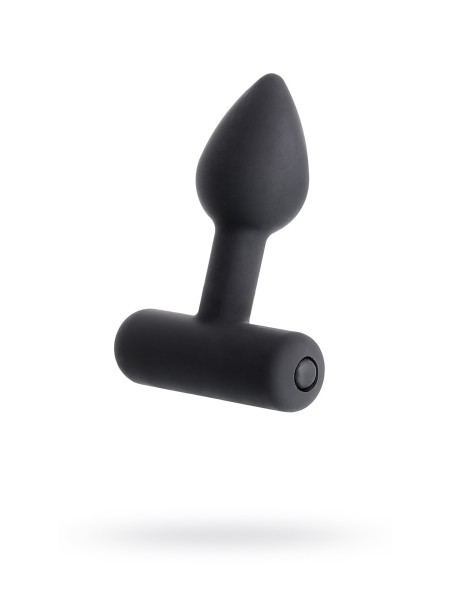АНАЛЬНАЯ ВТУЛКА EROTIST SHAFT, СИЛИКОН, ЧЕРНЫЙ, 6,9 СМ
