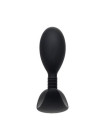 Анальная втулка A-Toys by TOYFA Tord S, силикон, черный, 8,5 см