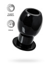 Анальная втулка TOYFA Basic L, TPE, чёрный, 7,5 см