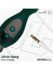 Вибромассажёр простаты Greeny IntoYou, c вибрацией, длина 12.80 см, диаметр 2.50 см