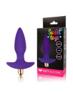 ВТУЛКА АНАЛЬНАЯ с вибрацией, L 105 мм D 35 мм, цвет фиолетовый 