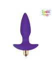 ВТУЛКА АНАЛЬНАЯ с вибрацией, L 105 мм D 35 мм, цвет фиолетовый 