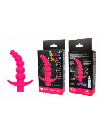 ВИБРОМАССАЖЁР L 108 мм D 17x28x33 мм, цвет ярко-розовый