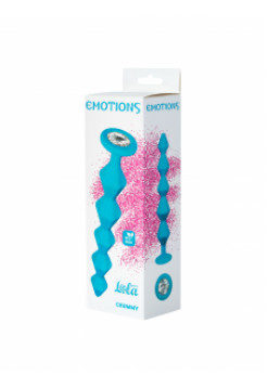 АНАЛЬНАЯ ЦЕПОЧКА С КРИСТАЛЛОМ EMOTIONS CHUMMY TURQUOISE