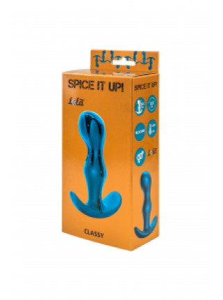 АНАЛЬНАЯ ПРОБКА SPICE IT UP CLASSY DARK AQUAMARINE