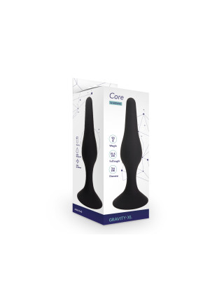 Анальная пробка Gravity, цвет черный (CORE)