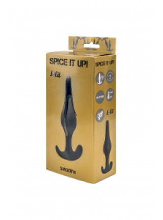 АНАЛЬНАЯ ПРОБКА SPICE IT UP SMOOTH DARK GREY