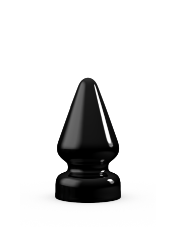 Плаг-массажёр black MAGNUM 2 в ламинате Длина рабочая 110 мм. Диаметр 70 мм.