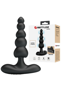 Анальный вибростимулятор Corban Baile Pretty Love, c вибрацией, длина 12.00 см, диаметр 1.50 см 