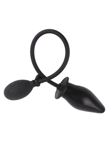 Анальная втулка с грушей "Filling" диаметр 4-6 см