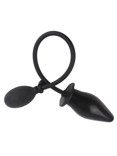 Анальная втулка с грушей "Filling" диаметр 4-6 см