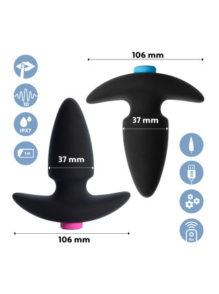 Набор анальных плагов для пары FunkyButts для двоих