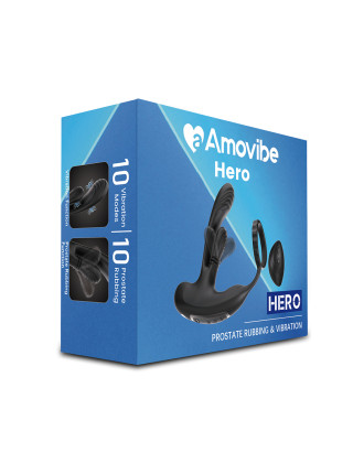 Инновационный масcажер простаты HERO технологией массажа на 360 градусов