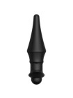 Перезаряжаемая анальная пробка №08 Cone-shaped butt plug