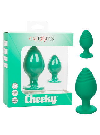 Набор из двух анальных пробок CHEEKY