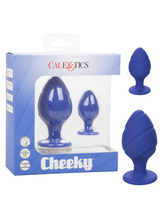 Набор из двух анальных пробок CHEEKY