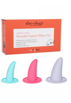 Набор She-ology и 3 универсальных расширителей для активной половой жизни
