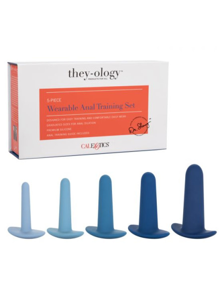Набор анальных расширителей They-Ology 5-Piece Wearable Anal Training Set