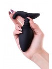 Анальная втулка Lovense Hush (L), силикон, черный, 12,1 см