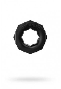 Эрекционное кольцо на пенис Bathmate Spartan, elastomex, чёрное, Ø4 см