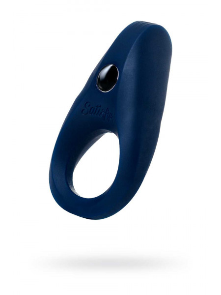 Эрекционное кольцо на пенис Satisfyer Rings, силикон, синий 7,5 см