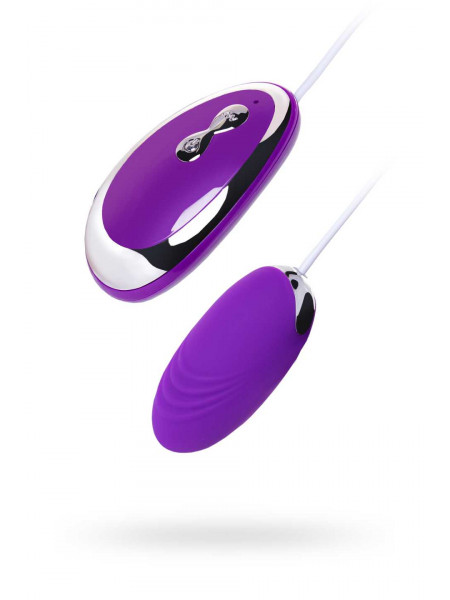 Виброяйцо TOYFA A-Toys  , Силикон, Фиолетовый,  6,5 см