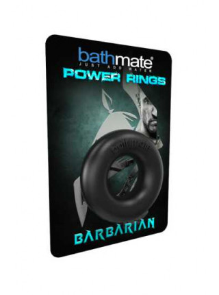 Эрекционное кольцо на пенис Bathmate Barbarian, elastomex, чёрный, Ø5 см