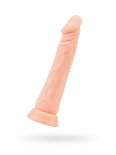 Реалистичный фаллоимитатор TOYFA A-Toys, TPE, Телесный, 17,5 см