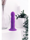 Hitsens 3 (7) Фалломитатор с вибрацией, фиолетовый Adrien Lastic , c вибрацией, длина 18.20 см, диаметр 4.00 см