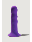 Hitsens 3 (7) Фалломитатор с вибрацией, фиолетовый Adrien Lastic , c вибрацией, длина 18.20 см, диаметр 4.00 см