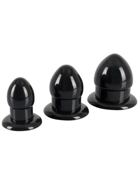 Набор анальных пробок Anal Stretching Plug Kit ORION, длина 6.20 см, диаметр 3.00 см