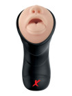 Мастурбатор-ротик с вибрацией глубокая глотка PDX ELITE Deep Throat Vibrating Stroker