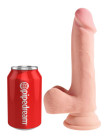 Фаллоимитатор на присоске King Cock Plus 7.5 Triple Density Cock with Balls Pipedream, длина 22.90см, диаметр 4.60см