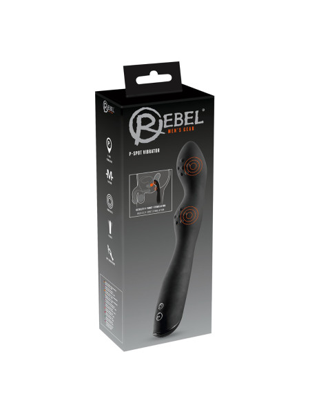 Вибромассажер простаты мужской ORION, c вибрацией, длина 23.50 см, диаметр 2.40см