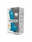 SileXD Фаллоимитатор Model 1 7 голубой Adrien Lastic , длина 17.60см, диаметр 3.50см 