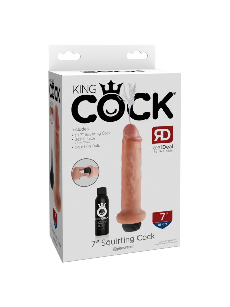 Фаллоимитатор с семяизвержением 7 Squirting Cock Pipedream, длина 21.60 см, диаметр 5.00 см