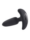 Анальная вибропробка с пультом ДУ Black Beauty Evolved, c вибрацией, длина 11.33 см, диаметр 2.62 см 