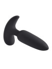 Анальная вибропробка с пультом ДУ Black Beauty Evolved, c вибрацией, длина 11.33 см, диаметр 2.62 см 