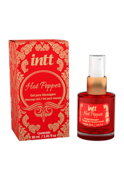 Массажный гель HOT PEPPER, 30 мл Intt Cosmetics