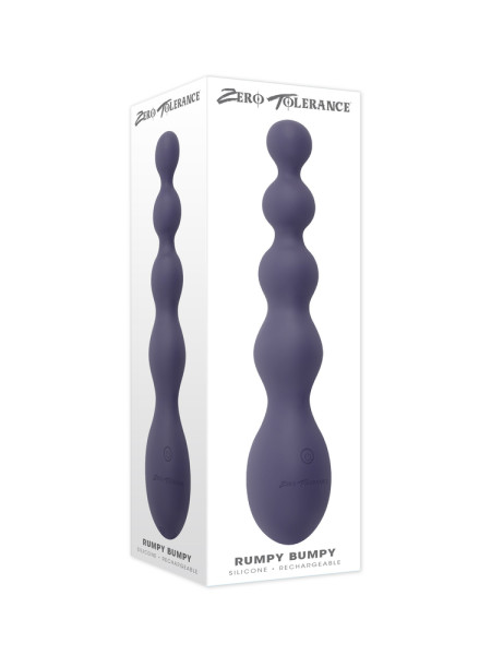 Вибростимулятор Rumpy Bumpy Evolved, c вибрацией, длина 17.53 см, диаметр 2.97 см 