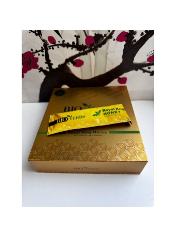 Королевский мед Royal King Honey BIO-HERBS (1 порция).Для эрекции, потенции, при простатите...