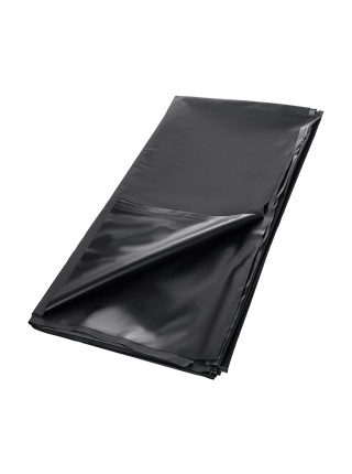 Простыня для секса Black&Red by TOYFA, ПВХ, черный, 220х200