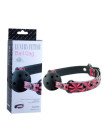 Кляп-шар BALL GAG L 680 мм D 44 мм, цвет красный