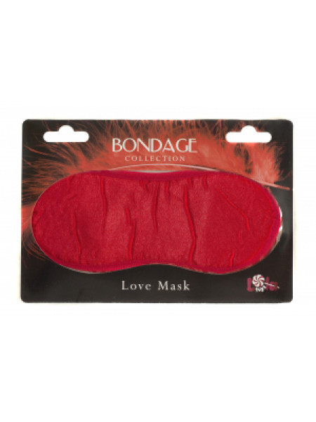 МАСКА НА ГЛАЗА BONDAGE КРАСНАЯ