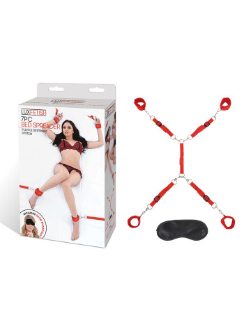 Фиксатор позиций для рук и ног красный Classic Bedspreader для двоих