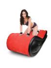 Надувная секс-софа для БДСМ игр с фиксаторами для двоих