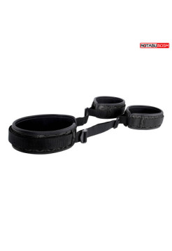 ФИКСАТОРЫ ДЛЯ НОГ соеденённые между собой, цвет чёрный