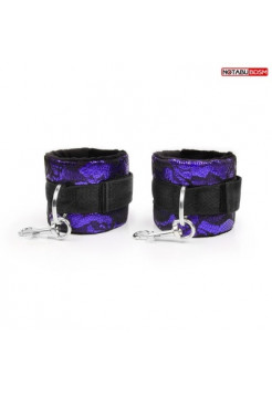 НАРУЧНИКИ цвет чёрный/фиолетовый