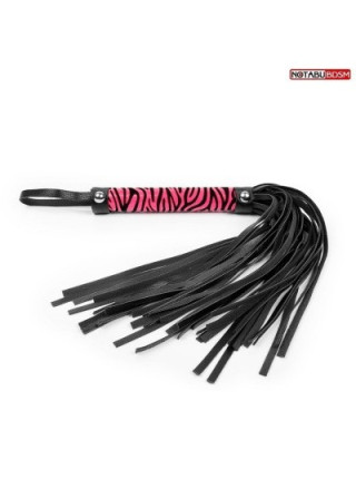 ПЛЁТКА L ручки 150 мм, L хвоста 240 мм, цвет чёрный/розовый