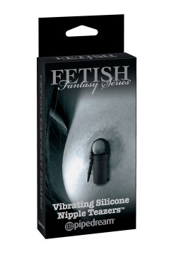Вибро клипсы на соски Vibrating Silicone Nipple Teazers Pipedream, c вибрацией
